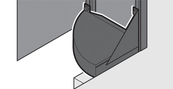 Coussin de sas d'étanchéité