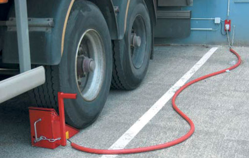 Cale de roues manuelle