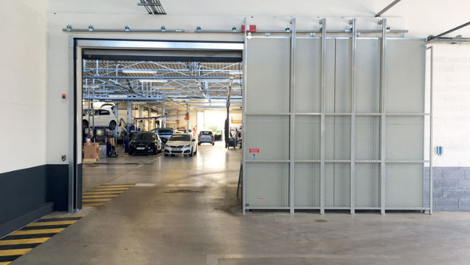 Porte coulissante coupe-feu à Saint Avold