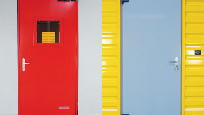 Porte coupe-feu à Roissy