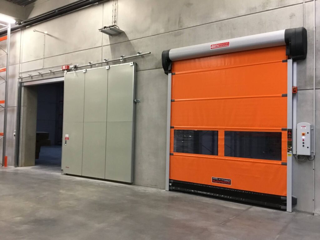 Porte rapide à enroulement à Nancy