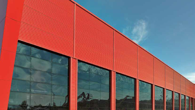 Portes industrielles sectionnelles