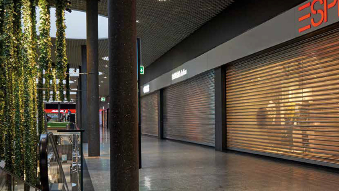 Rideau métallique à Metz