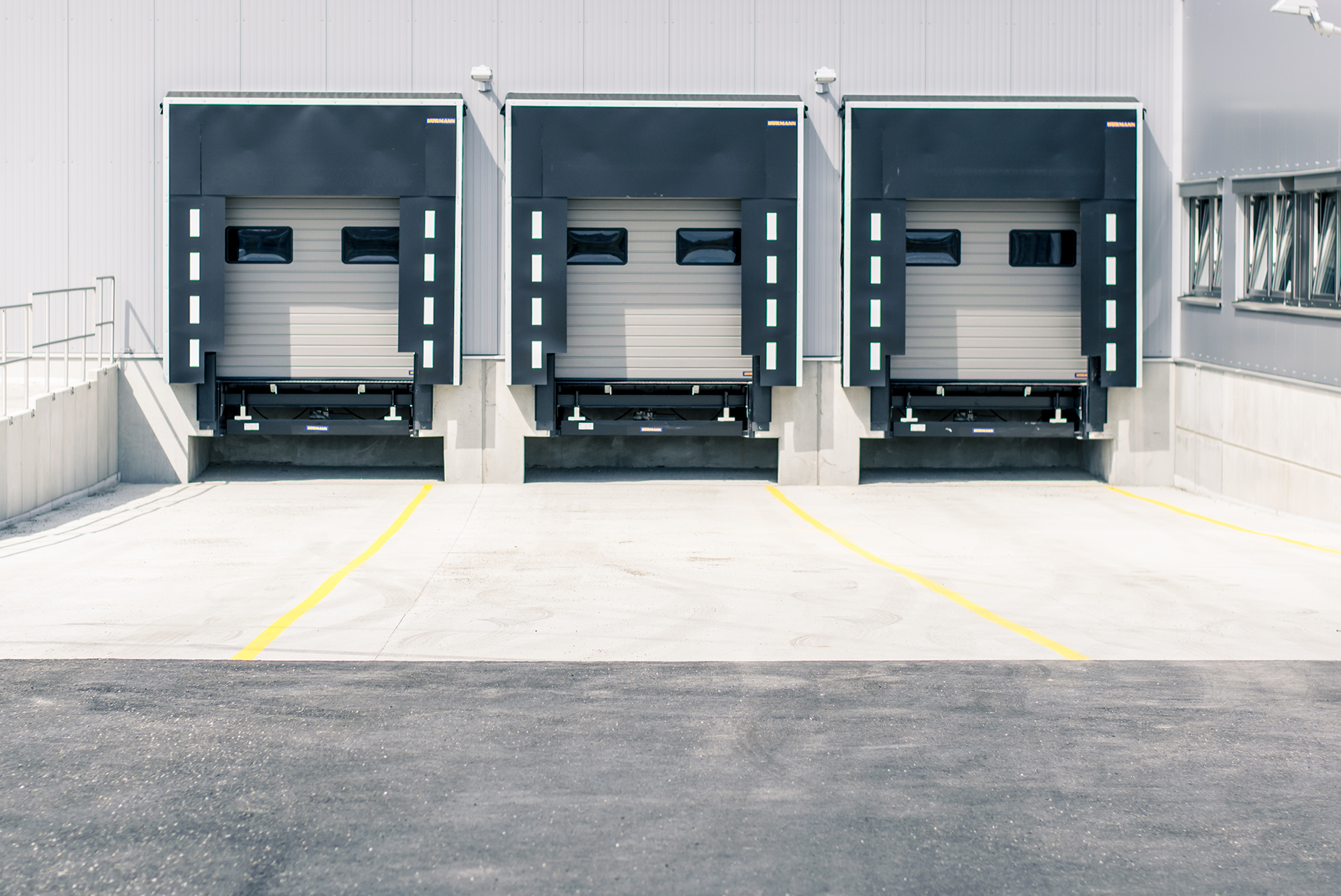 Porte sectionnelle industrielle Alsace