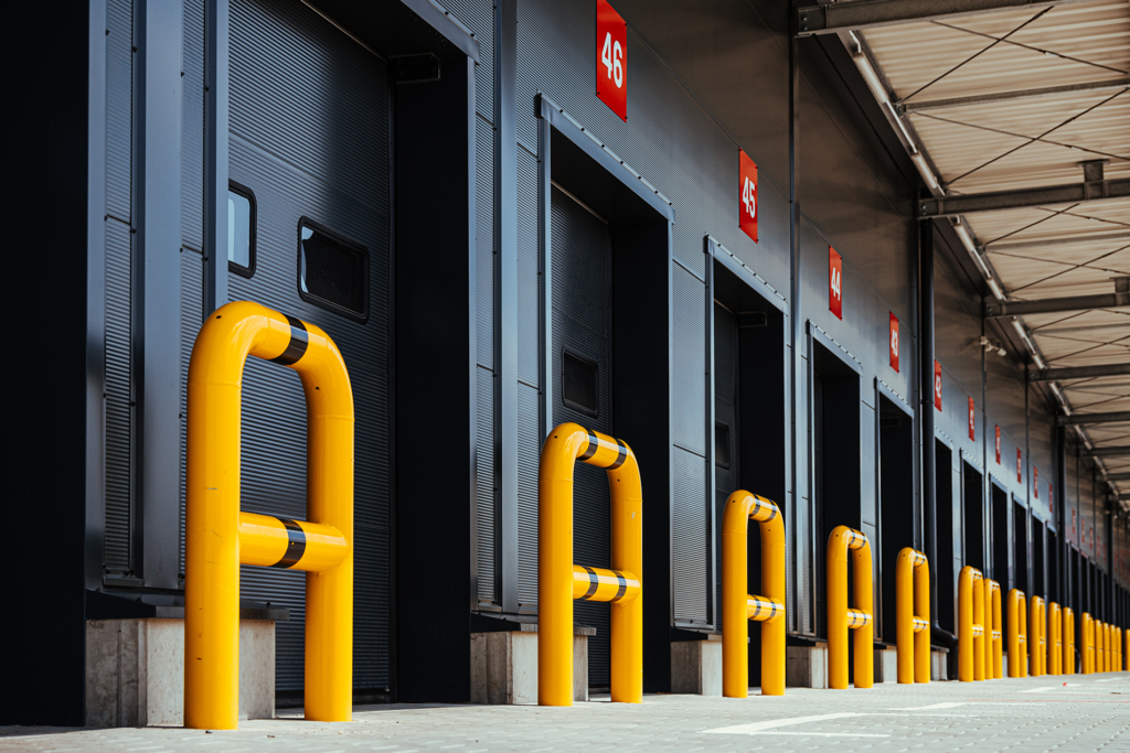 Porte sectionnelle industrielle Nord