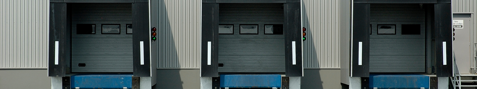 Porte sectionnelle industrielle Douai