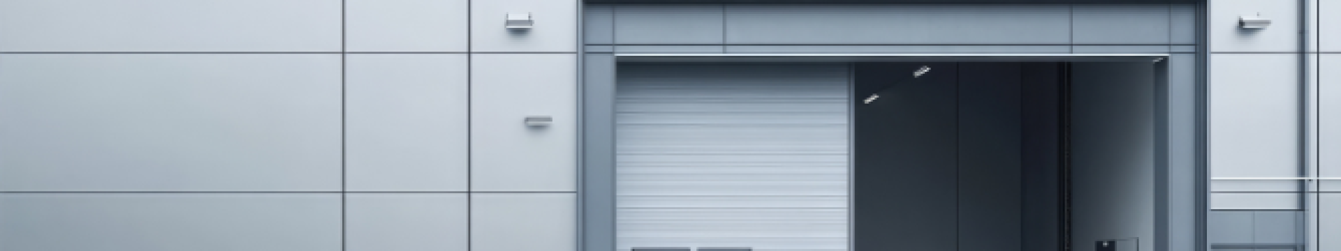 Porte coulissante industrielle