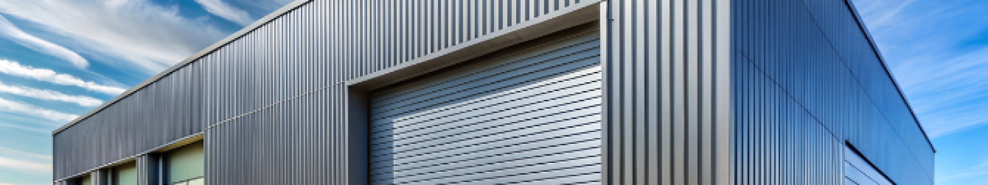 Porte métallique industrielle