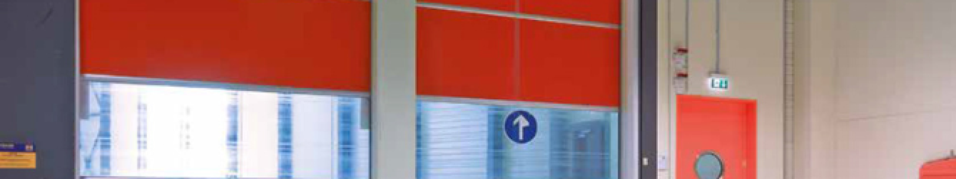 Porte rapide industrielle à Metz