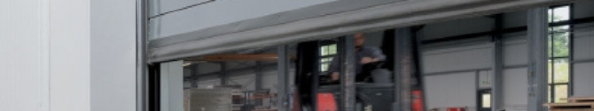 Porte rapide industrielle à Roissy