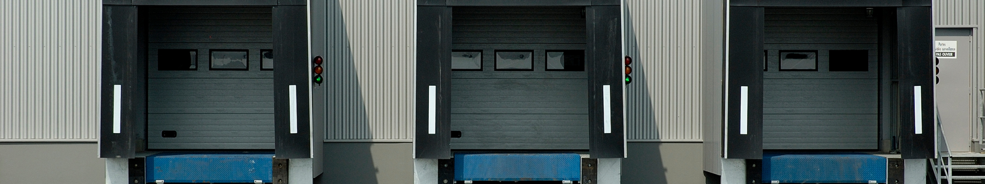 porte sectionnelle industrielle Douai - MANUREGION